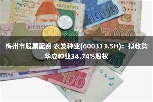 梅州市股票配资 农发种业(600313.SH)：拟收购华成种业34.74%股权